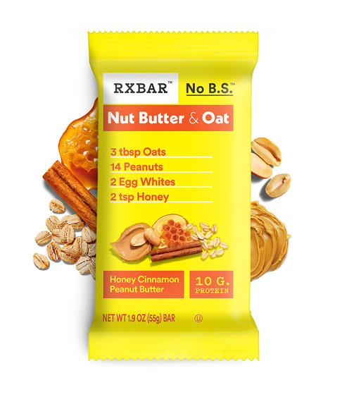 RXBAR Bars Package with ingredients